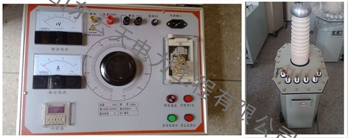 1.2 10kVA50kV工頻交流耐壓試驗(yàn)成套裝置2